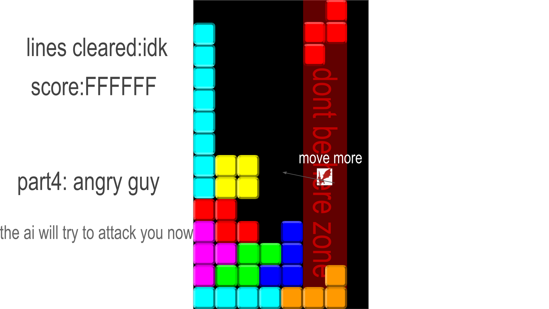 Dragons Don't Like Tetris